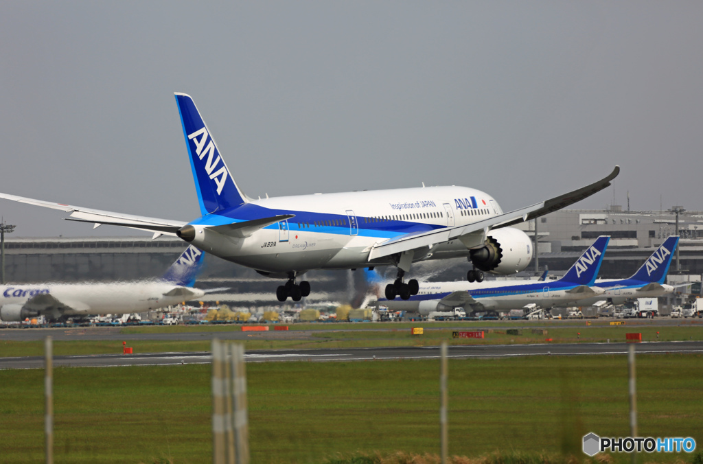 到着 ANA 767-381 JA615A