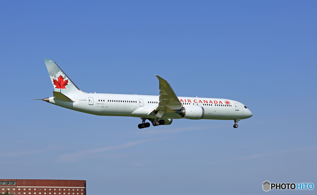 Air Canada 787-8 C-FGHZ 着陸 