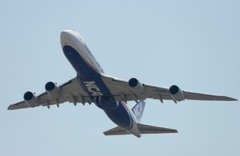 NCA 747-8F 離陸