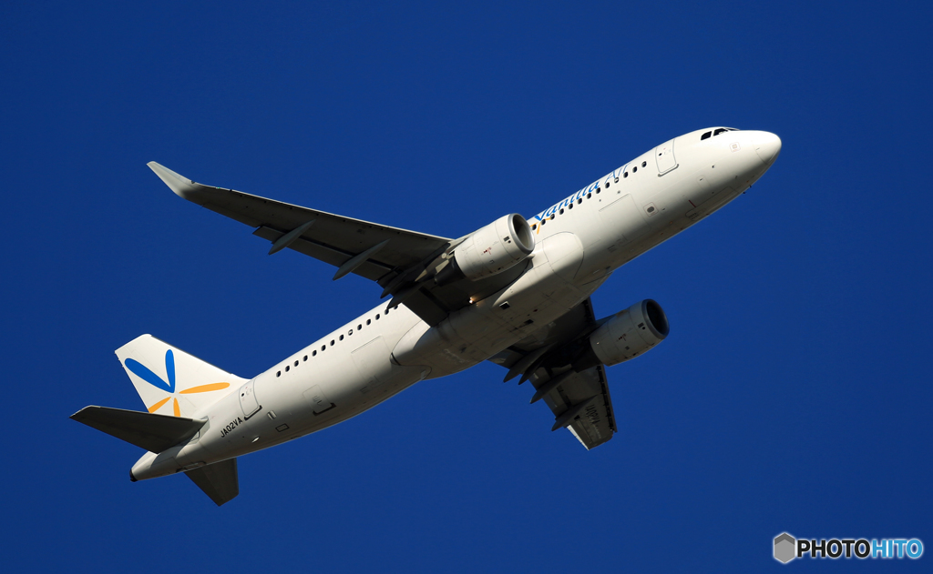 Vanilia A320-214 JA02VA 出発 