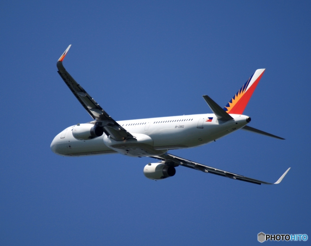 離陸　Philippines A321-231 