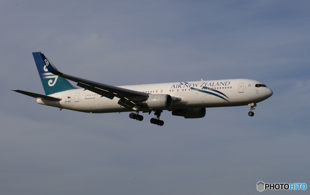 着陸　Air New Zealand 767-300 