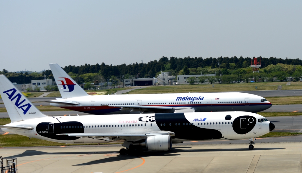 出発（6）　ANA 767 FLY!PANDA　