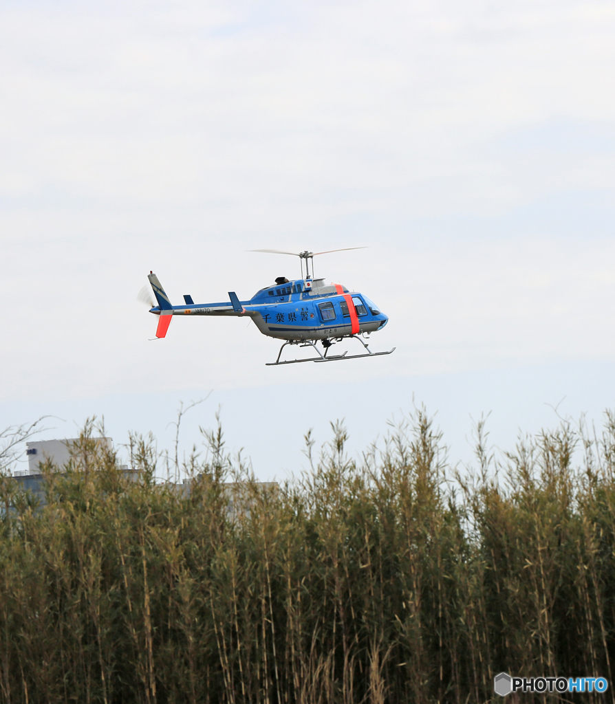千葉県警へりBell 406 JA6170