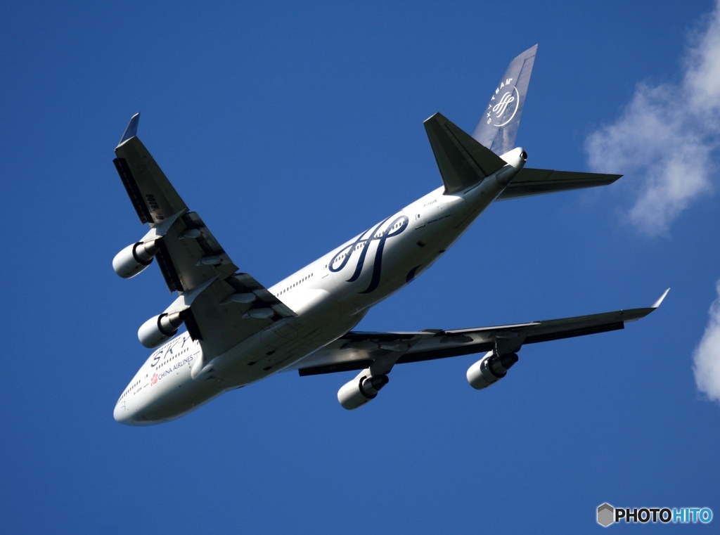 出発　China 747-400