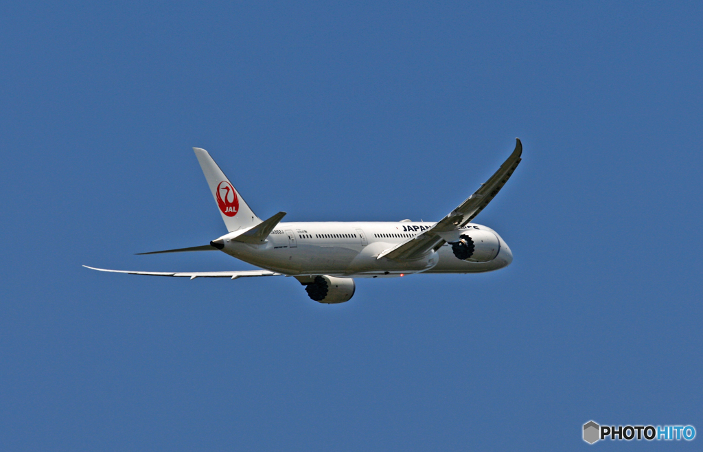 離陸 JAL 787-9 JA862J