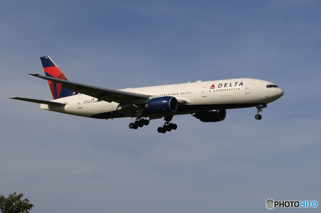 DELTA 777-232  着陸　