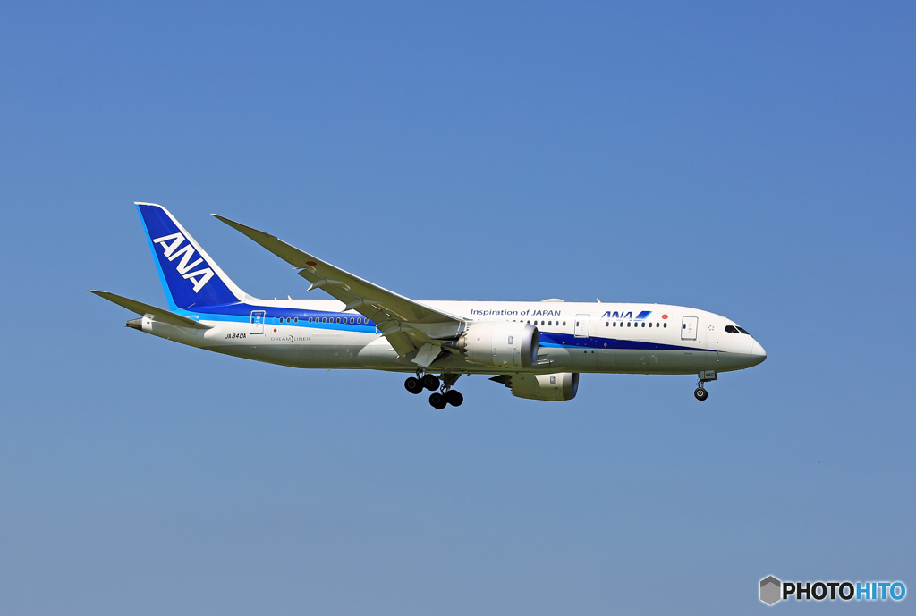 ANA 787-8 JA840A 到着 