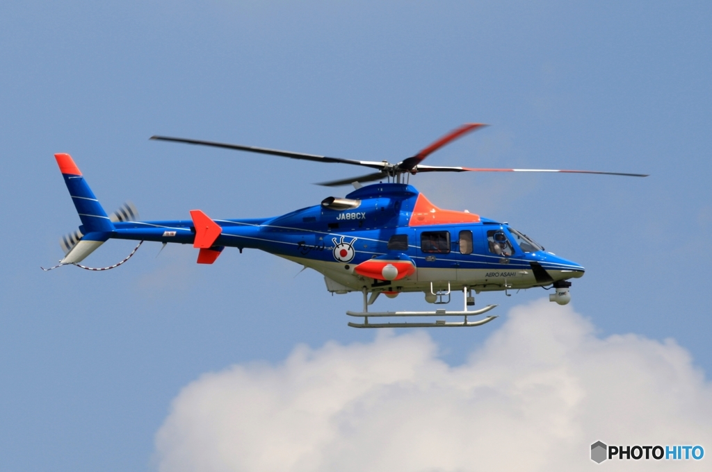 フジTV報道機へリ ☮  JA88CX Bell430