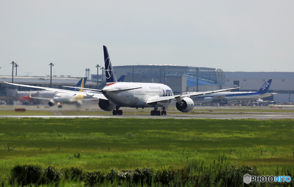 LOT 787-8 SP-LFG出発 