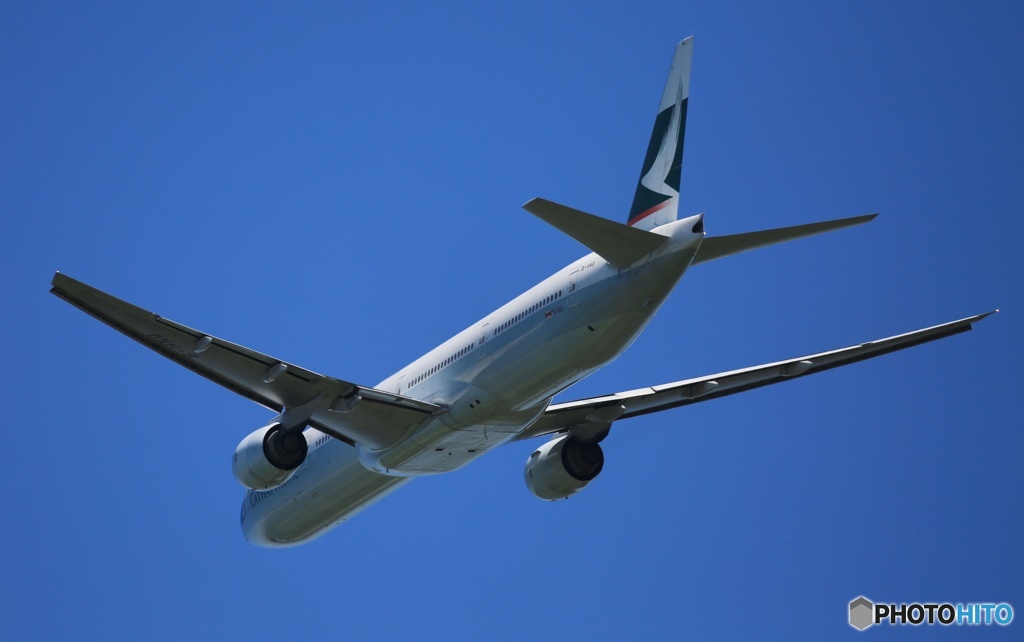 CATHAY 777-267  離陸　