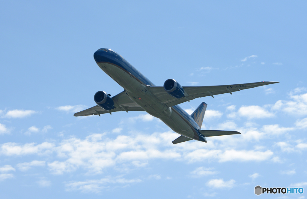 出発 vietnam 787-9 VN-A866