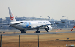 出発JAL [JET KEI] 777-346 JA733J