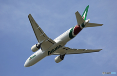 「SKY」 Alitalia 777-243 EI-DBM 離陸 「SKY」 Alitalia 777-243 EI-DBM 離陸