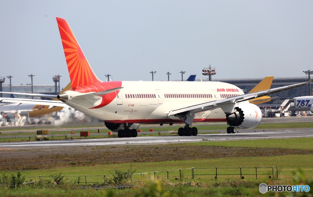 Air India 787-8 出発　