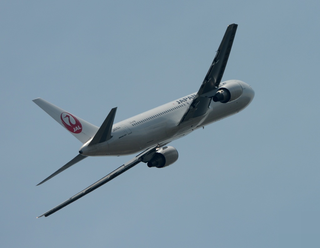 JAL 767-300 出発