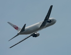 JAL 767-300 出発