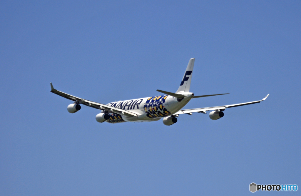 FINNAIR A340-313「マリメッコ ウニッコ」OH-LQD