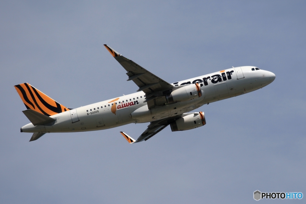 出発　tigerair A320-202
