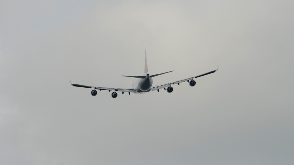 離陸（4-3）CHINA AIRLINE 747-400 [c]　　