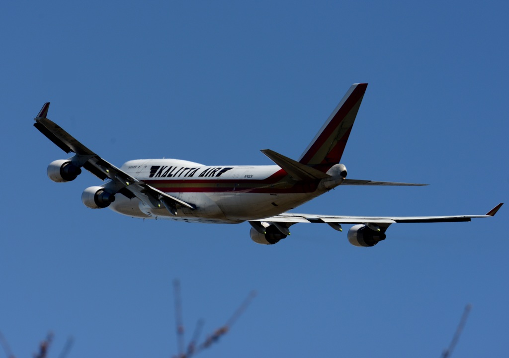 KALITTA AIR 747-446 離陸