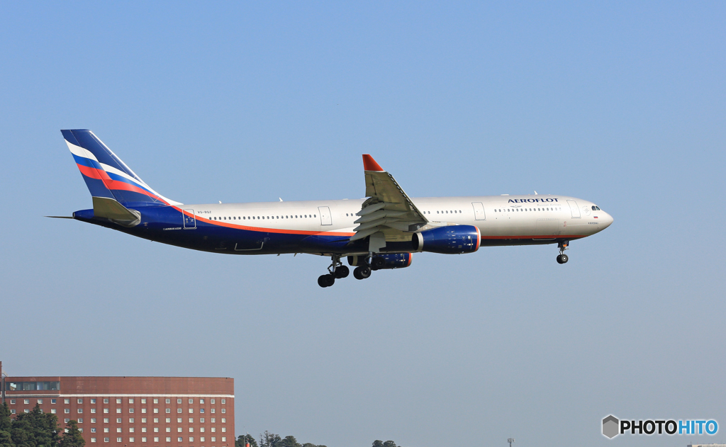 「そらー」　Aerofolt A330-343 VQ-BQZ