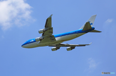 離陸KLM 747-400 PH-BFS/ジャンボ保存委員会