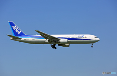 ANA 767-381ER JA611A 到着 
