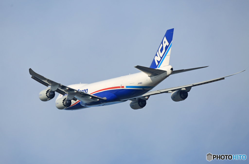 飛行NCA 747-8KZF JA18KZジャンボ保存委員
