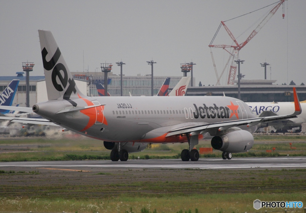 離陸　Jetstar A320-232