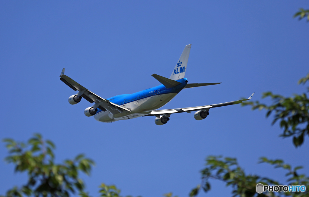 出発KLM 747-400 PH-BFS /ジャンボ保存委員会
