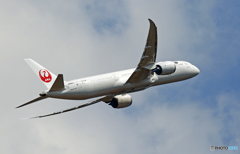 離陸　JAL 787-9 JA862J