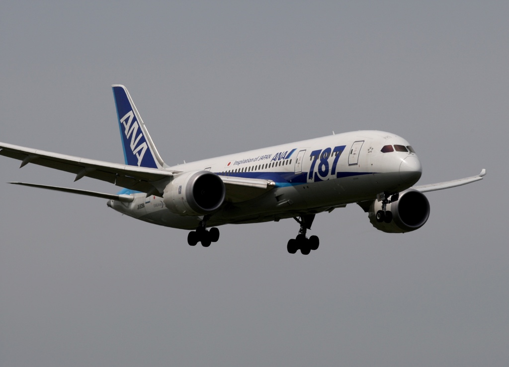ANA 787-8 到着　