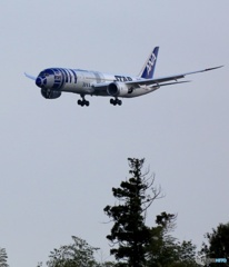 ✈ANA [R2-D2 Jet] STAR WARS B787-9 JA873A