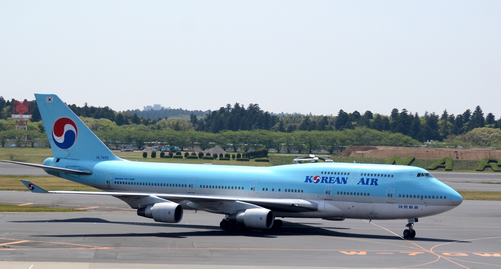 出発（50）　Korean 747-400　