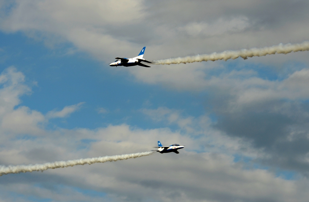 入間航空祭（48）T-4　クロス  