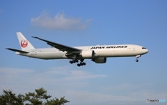 到着　JAL 777-346ER
