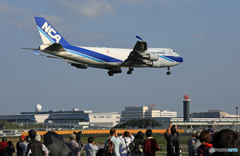 皆で　NCA 747-400F JA05KZ