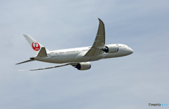 JAL 787-8 JA838J 飛び立ち 