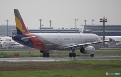 ASIANA A321-200 離陸