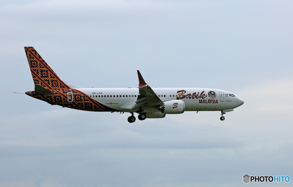 ✈フェリーフライト！マリンド・エア B737 MAX８✈9M-LRD 