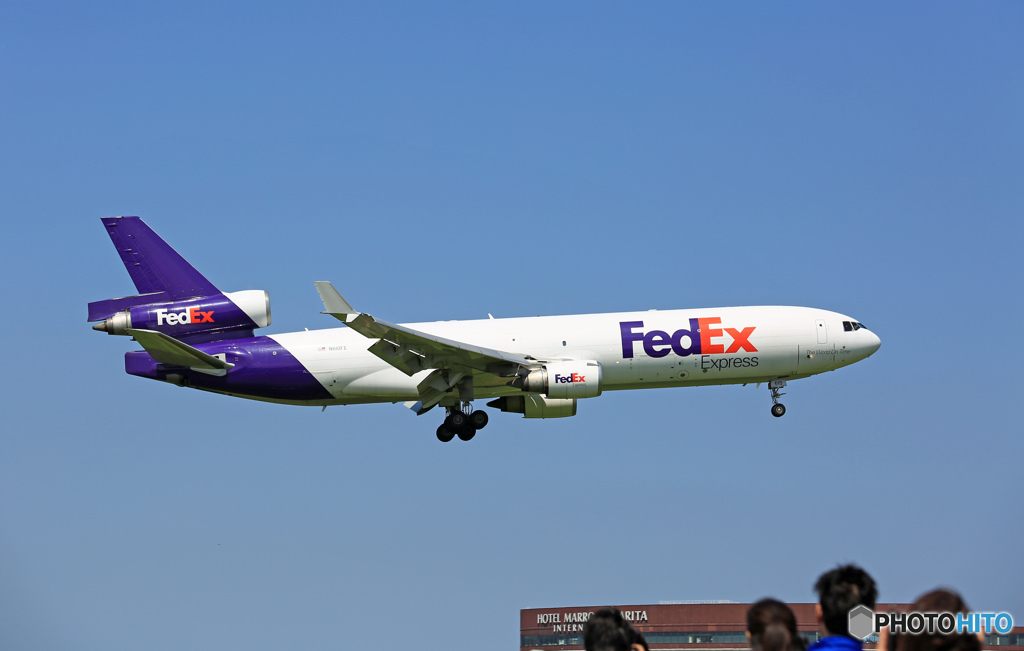 着陸 FedEx MD-11 N610FE