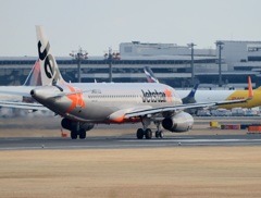 離陸 Jetstar A320-232 