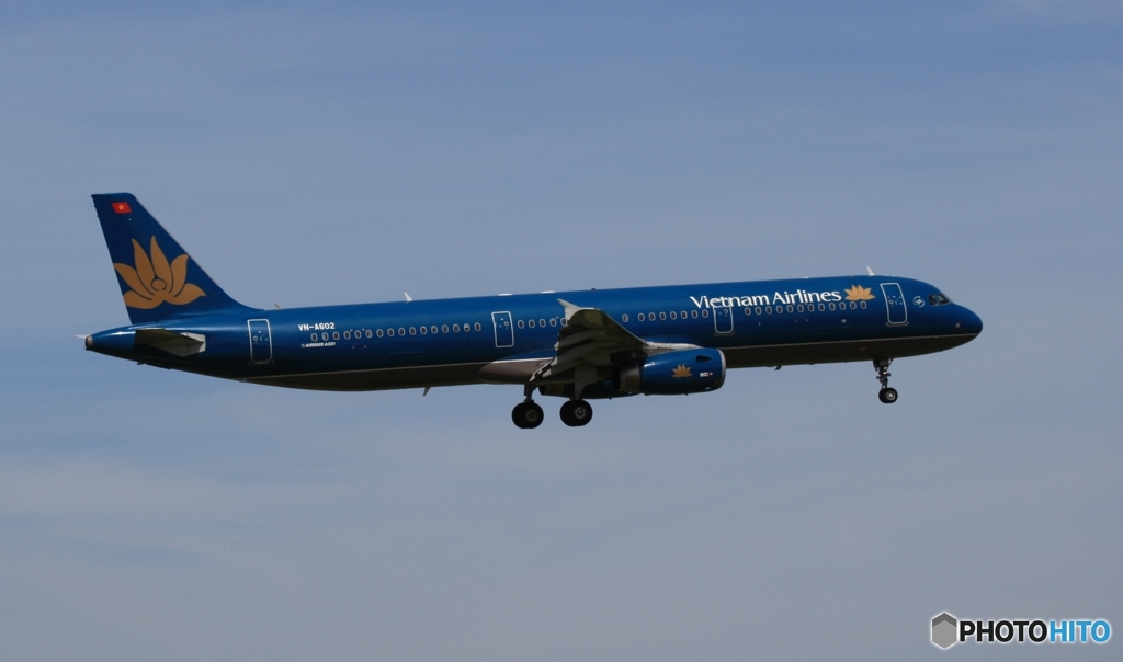 到着　vietnam A321-231