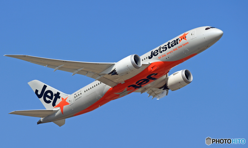 Jetstar 787-8 VH-VKI 離陸 