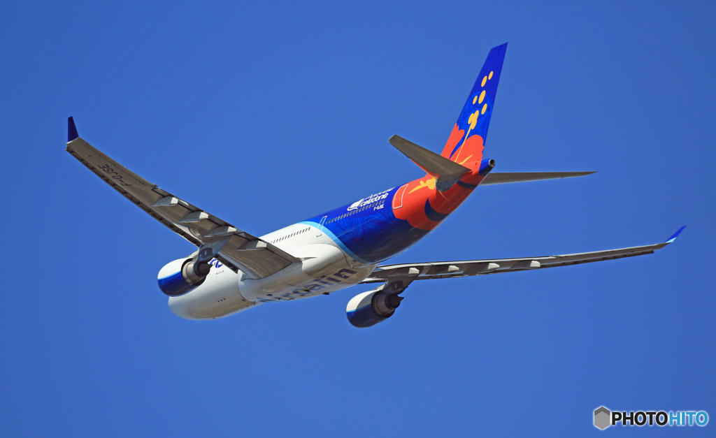 離陸 Air Calin A330-202 F-OJSE