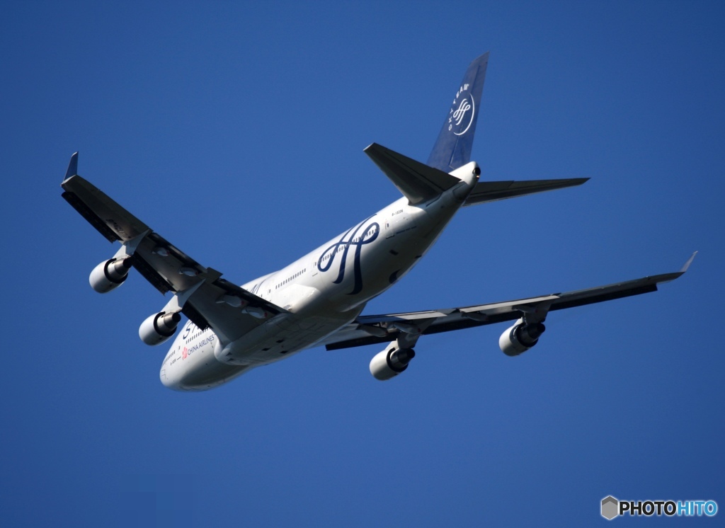 China 747-400  出発　