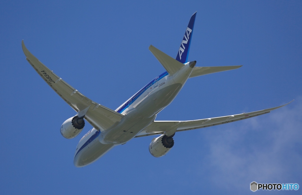 ANA 787-8  離陸　