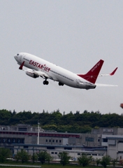 飛び立ち（25）Eastarjet 737-800