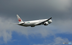 JAL 777-381 JA734J出発 